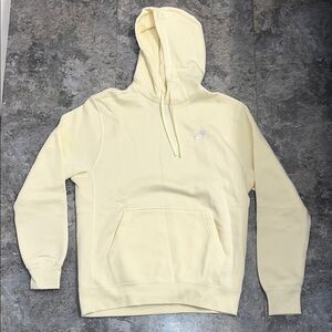 Nike Light Yellow Hoodie for Men (Medium Tall)
